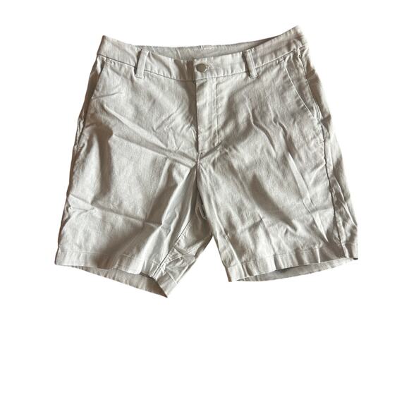 Lululemon Commission Qwick Oxford 7" Chino Shorts Performance Gray Men's 30 - Picture 1 of 6